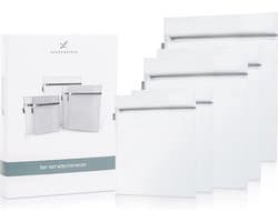 Set van 5 Wasnetten voor Wasmachine - Rits Waszakken voor Ondergoed, Sokken, Truien en Jassen