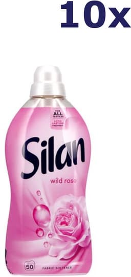 Silan Wasverzachter - Wild Rose 1100ml - 10x 50 Wasbeurten - Voordeelverpakking — thumbnail 2