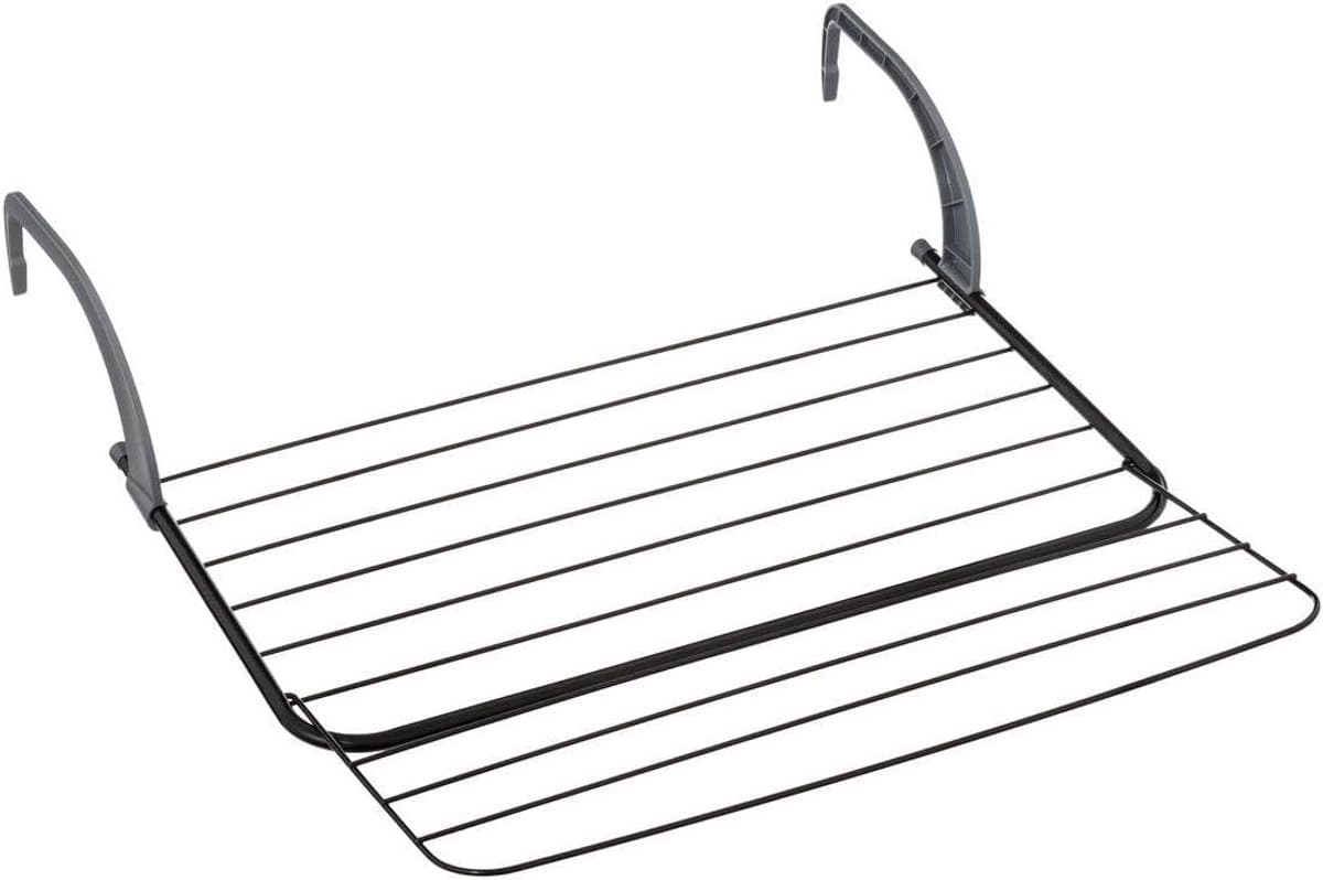 Inklapbare Radiator Droogrek - Wit en Zwart — afbeelding 1