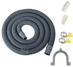 Afvoerslang Wasmachine en Droger 1/1.5/2/2.5/3/4/5 m - Verlenging voor Vaatwasser (3M) — thumbnail 2