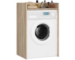 Wasmachinekast 97,5 x 64 x 50 cm voor Wasmachine en Wasdroger - Hoge Badkamerkast