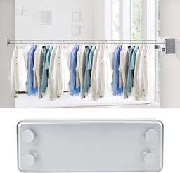 Plastic en Aluminium Kledinglijn van Roestvrij Staal voor Indoor en Outdoor Gebruik met Touw Draad voor Hotel Thuis Balkon Badkamer . — thumbnail 1
