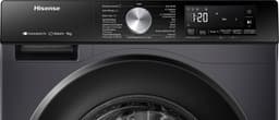 Hisense WF3S9043BB3 vrijstaande wasmachine - 9 kg capaciteit - 1400 tpm centrifugeersnelheid - energiezuinig - zwart — thumbnail 5