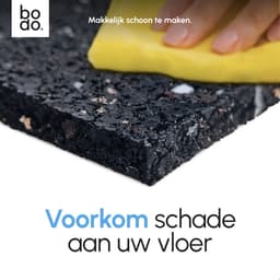 Bodo® Anti Trillingsmat Wasmachine en droger - 60x60x0.8cm — thumbnail 4