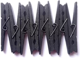 Extra Grote Multifunctionele Houten Knijpers van 8,4 cm in Diverse Kleuren - Set van 30 Stuks — thumbnail 5