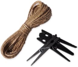 Extra Grote Multifunctionele Houten Knijpers van 8,4 cm in Diverse Kleuren - Set van 30 Stuks — thumbnail 4