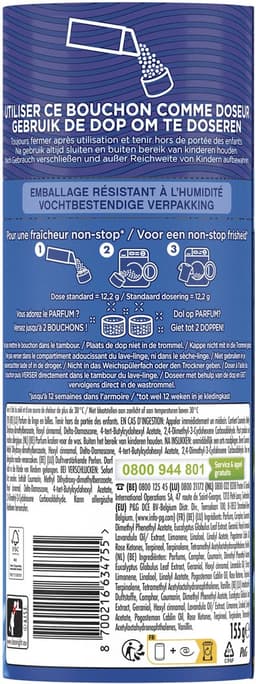Lenor Geurbooster Zeebries - 6 x 155 gram - Wasparfum — thumbnail 3