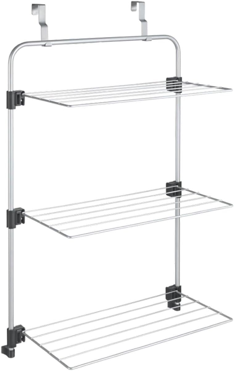 Gale Wasdroger - Over de deur - Voordelig - 1 stuk - Grijs - Epotherm-coating - 3,5 x 58 x 87 cm — afbeelding 1