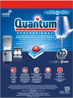 Vaatwastabletten quantum pro all-in-one 125 stuks — thumbnail 2