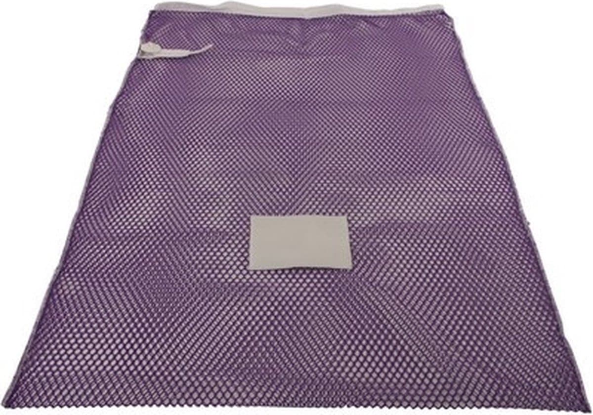 Premium wasnet 60x90 cm - Met knoopsluiting - Paars — afbeelding 1