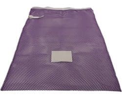 Premium wasnet 60x90 cm - Met knoopsluiting - Paars — afbeelding 1