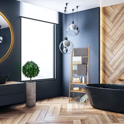 Inklapbaar bamboe handdoekrek badkamerrek - 3 planken 3 stangen 4 haakjes - HxBxD: 152x53x31 cm natuur Wasmachine rek — thumbnail 2