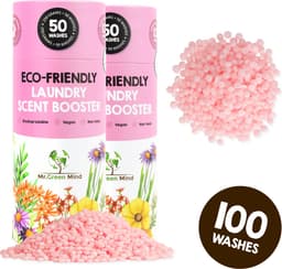 Mr. Green Mind wasparfum Flower Forest 100 wasjes - Wasparels - Geurbooster - Geurparels - Kledingverfrisser - Proefpakket — thumbnail 1