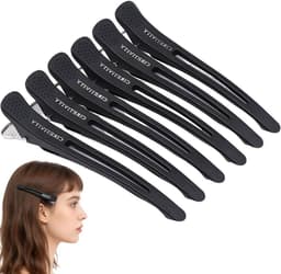 Haarklemmen - Haarspelden Klemmen - Haar Styling - Professionele Grip - 115 cm - Zwart — thumbnail 1