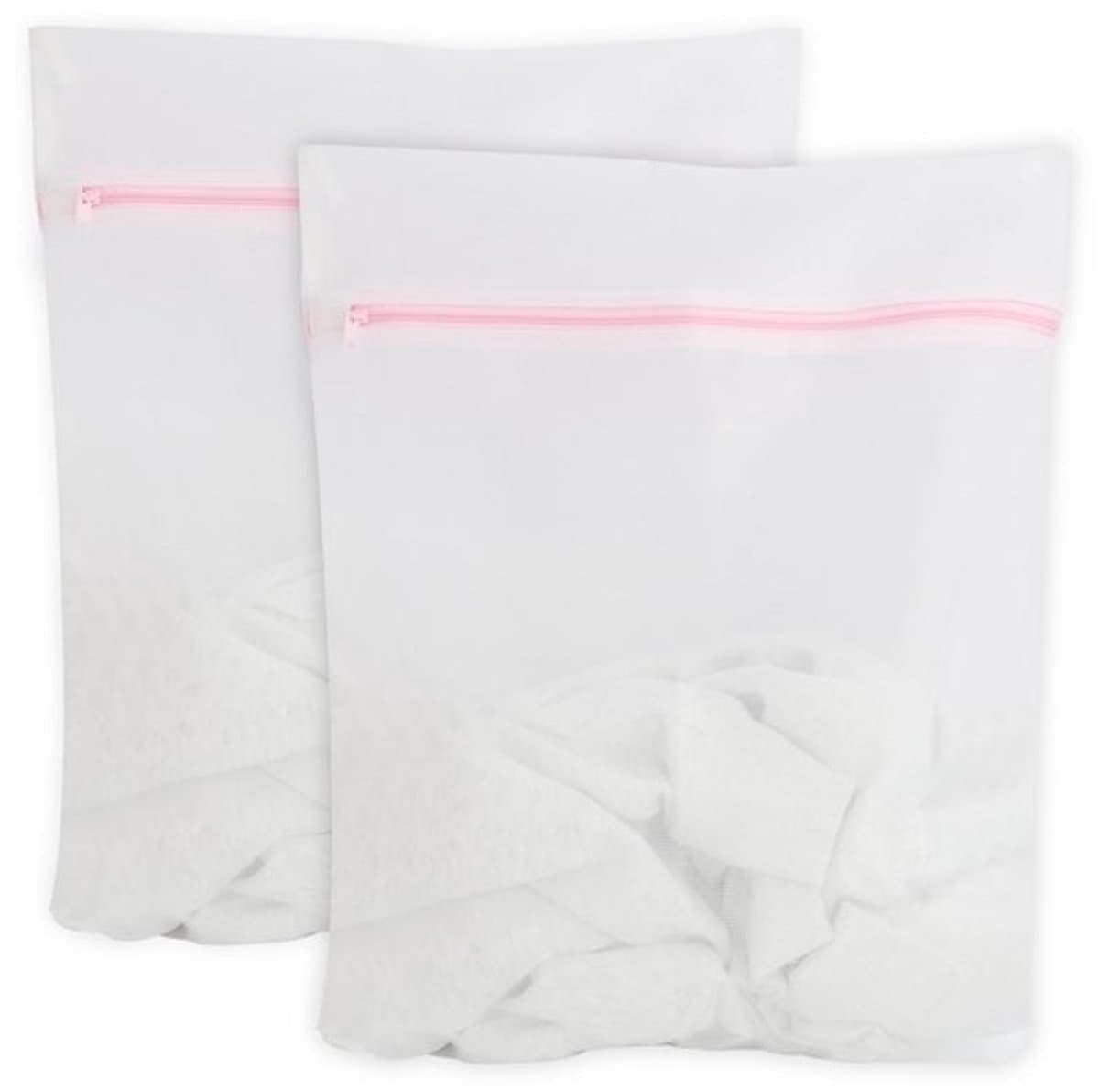 Set van 2 wasnetten voor wasmachine, premium waszak, 40 x 50 cm, wasnet met verborgen ritssluiting, bescherming tegen vervorming en vouwen, wasnet voor wasmachine, waszak — afbeelding 1
