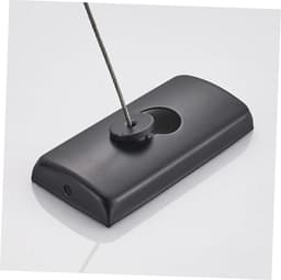 Waslijn - Droogrek - Kleding Drogen - Uittrekbaar Staaldraad - 9x9x3 cm - Zwart — thumbnail 3