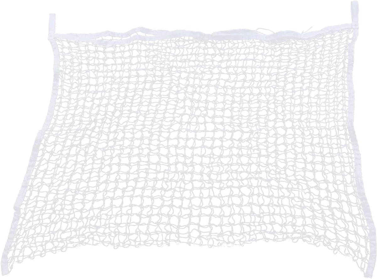 Cryfokt Hooinetzak Duurzaam PE Geweven Touwgaas Paard Slow Feeder Voederopslagzakje Wit (60x90cm / 23,6x35,4in) — afbeelding 1