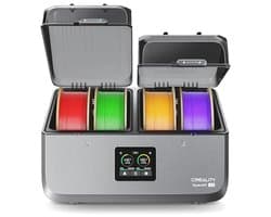 Filament Droger - 3D Printer Accessoire - Print Kwaliteit Verbeteren - Dubbele Verwarmingskamers - Droogt 4 Rollen - Wit