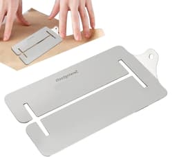 Naaiclips Roestvrij - Breigereedschap Markeren - Stof Quilten - Precisie Naadgeleiding - 10x6x1cm - Zilver — thumbnail 1