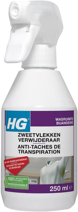 HG zweetvlekkenverwijderaar 250ml — thumbnail 4