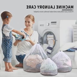 Set van 2 Wasnetten voor Wasmachine, 40 x 50 cm, Herbruikbare Waszak, Bescherming voor Kleding, Voorkomt Vervorming en Vouwen van Kleding — thumbnail 3