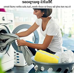 Set van 2 Waszakken voor Schoenen met Rits, Herbruikbaar voor Sport- en Linnen Schoenen, Ideaal voor de Wasmachine — thumbnail 2