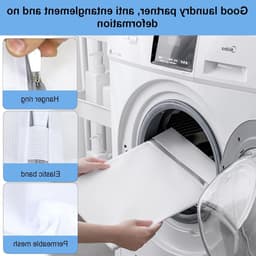 Set van 4 Herbruikbare Wasnetten met Rits voor Schoenen en Multifunctionele Waszakken voor de Wasmachine en Reizen — thumbnail 5