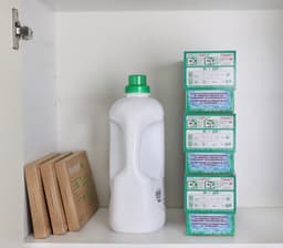 Wasstrips 256 Wasbeurten Kokosnoot Megaverpakking – Wasmiddeldoekjes – Wasvellen – Wasdoekjes – Detergent Sheets – Laundry Strips — thumbnail 5