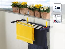 JGS ® Handige Droogrek voor Deur en Radiator Gebruik — thumbnail 4