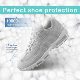 Wasnet voor schoenen met 360°-reinigingsfleece | Waszakken voor sneakers en sokken | Set van 2 — thumbnail 2