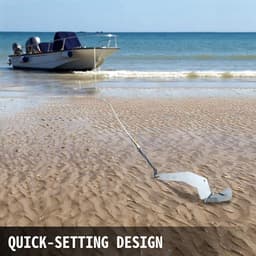 Bootanker 5 KG / 11LBS Hoogwaardig Roestvrij Staal 316 voor Boten 15-28ft — thumbnail 3