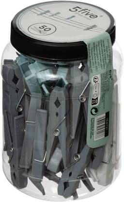 50 Stuks Wasknijpers van Kunststof voor Kleding en Waslijn — thumbnail 1