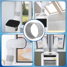 Airconditioning Afvoerslang Adapter 150mm - Verbinding voor Draagbare Airconditioning — thumbnail 2