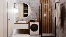 Wasmachine Ombouw - Opbouwmeubel Kast - Meubel Rek - Huishoudelijk — thumbnail 5
