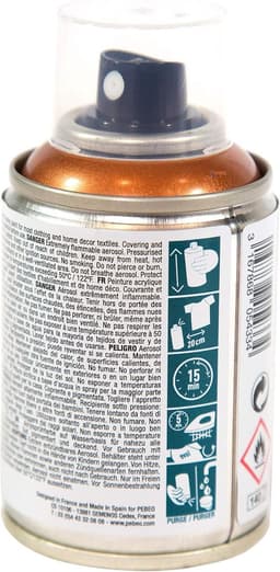 Textielverfspray voor natuurlijke en synthetische stoffen, op waterbasis, oplosmiddelvrij, machinewasbaar, 100 ml — thumbnail 3