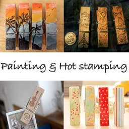 25 stuks grote houten wasknijpers - 7,2 cm lang, robuust en duurzaam — thumbnail 5