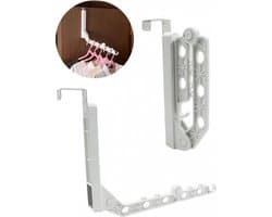 Inklapbaar Droogrek - Uitklapbaar Kledingrek Wand - Wandkapstok - 5 Gaten - Wasrek Inklapbaar - Kast Organizer - Droogrek - Opvouwbaar Staand Kleding Wasdroogrek — afbeelding 1