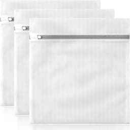 3 Pack Waszakken - Netwaszakken - Waszakken voor wasgoed - Grote duurzame zakken - Delicate kleding - Perfect voor wasmachines - Jassen - Jeans - 60x60 - Huishoudelijk accessoire — thumbnail 1