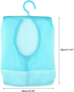 Multifunctionele Mesh Waszak voor Ondergoed, Reiszak met Hanghaak voor Sokken, Kousen en Bh's, Ideaal voor Badkamer en Opberging — thumbnail 2