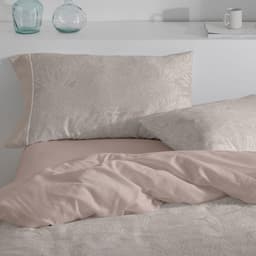 Blanco Bedrukte dekbedovertrekken, 105 cm breed bed (+ beschikbare maten) | Design 045 | Aardekleur (105 x 190/200 cm) — thumbnail 3