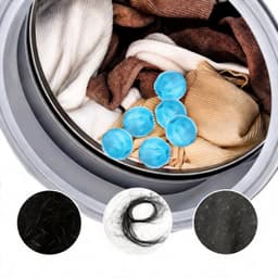 12x Wasmachines Ballen - Anti-klit & Verwijderen Huisdier Haar — thumbnail 4