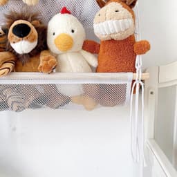 Wandnet voor Gevulde Dieren Kamer Decor Muur Net Hanger Display Houder — thumbnail 2