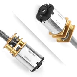 speed reduction motor 6V 30RPM, long shaft M4 x 100mm — thumbnail 3
