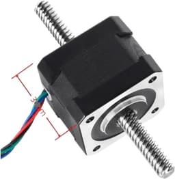 Stappenmotor met spindel 8 mm — thumbnail 1