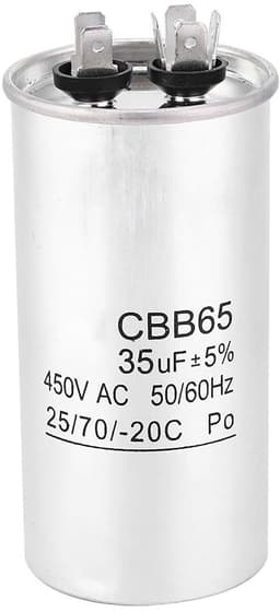 Dailygoods - CBB65A - Condensator - Hoogwaardige startcondensator - 450V 35uF - Waterdicht en duurzaam - Ideaal voor airconditioning en warmtepompen -... — thumbnail 2