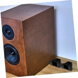 Luidspreker Isolatiepads - Speaker Voetjes Dempers - Trillingen Reduceren - Minimaliseert Geluidsvervorming - 8.3 cm - Zwart — thumbnail 3