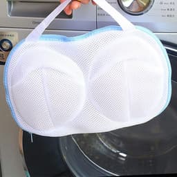 Duurzame waszak voor lingerie en sportbeha's, mesh stof voor delicate was, beschermt en reinigt effectief — thumbnail 4