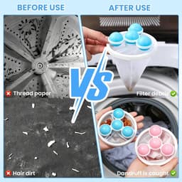 Solidchoice - Set van 4 Herbruikbare Filtertassen voor de Wasmachine — thumbnail 3