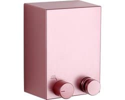 Intrekbare Waslijn - Drooglijn Balkon - Kleding Drogen - Roestvrij Staal - 42 meter - Roze