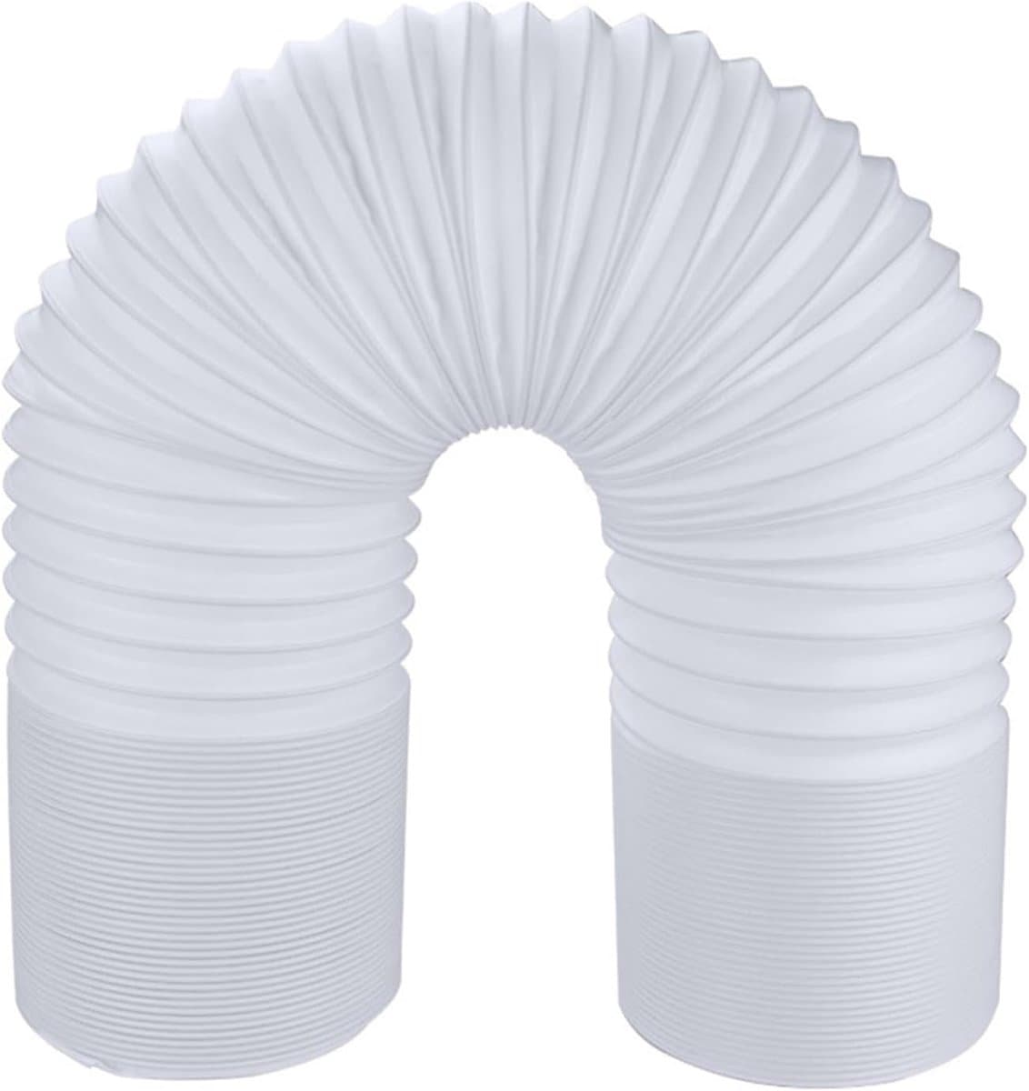 Airco Afvoerslang - Ventilatieslang Mobiel - Ruimte Koelen - Geoptimaliseerde Luchtstroom - 15 Cm Diameter - Wit — afbeelding 1